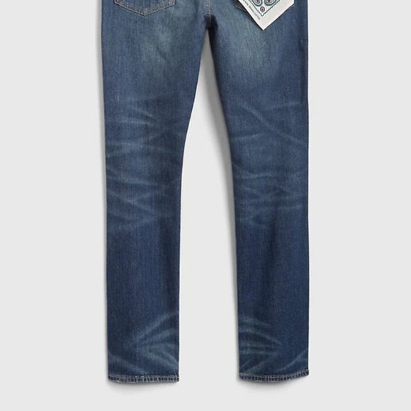 Gap Slim Bettermade Denim Jeans 29/32 Dark Wash + - Picture 6 of 9